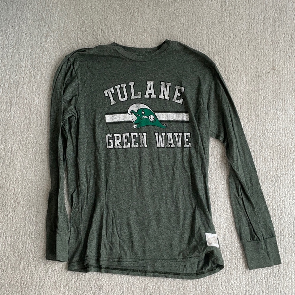 Retro Tulane Long Sleeve